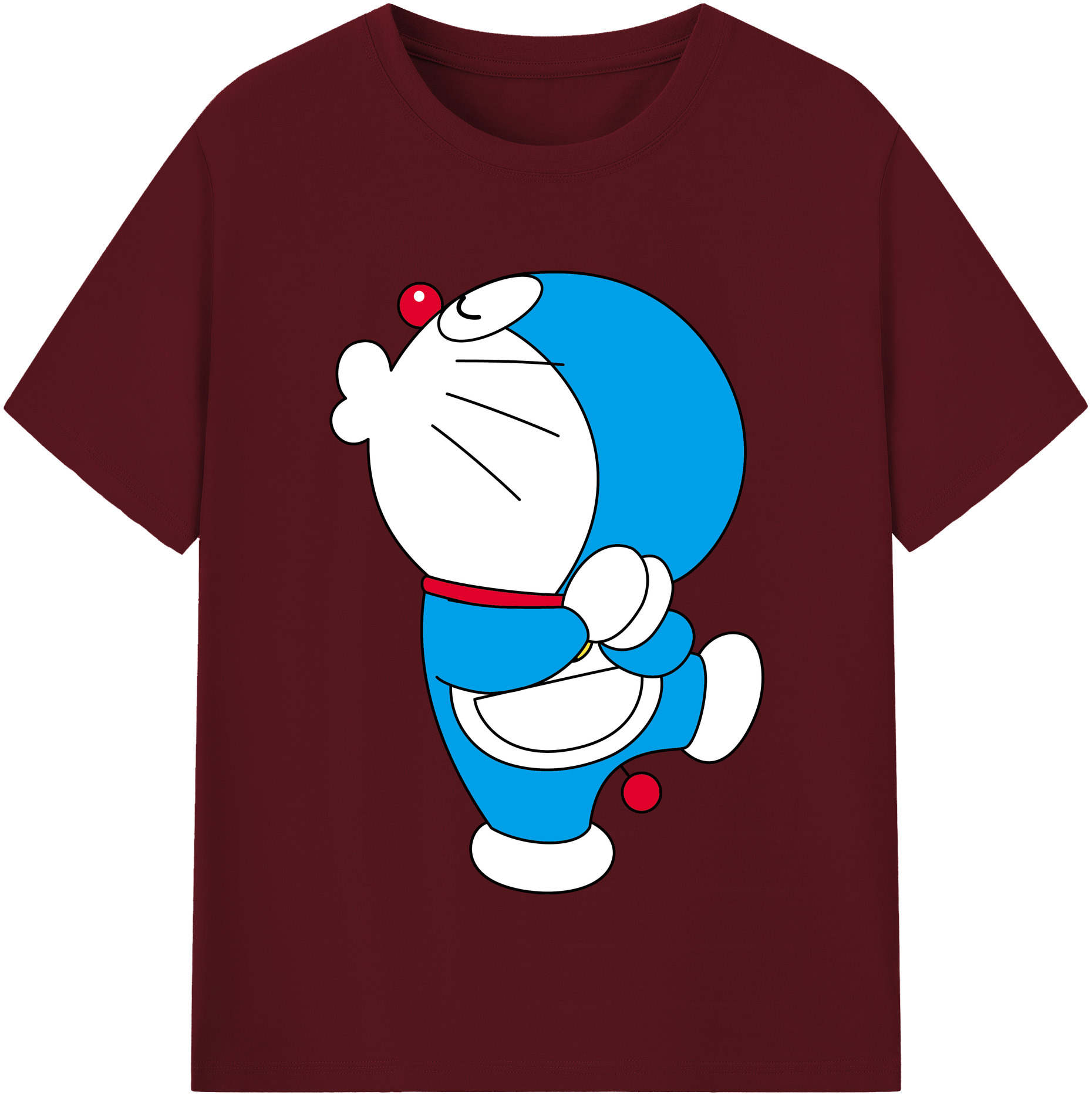 （画像用） ドラえもん Doraemon 綿100％半袖Tシャツ（フロントプリント）